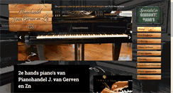 Desktop Screenshot of pianovangerven.nl